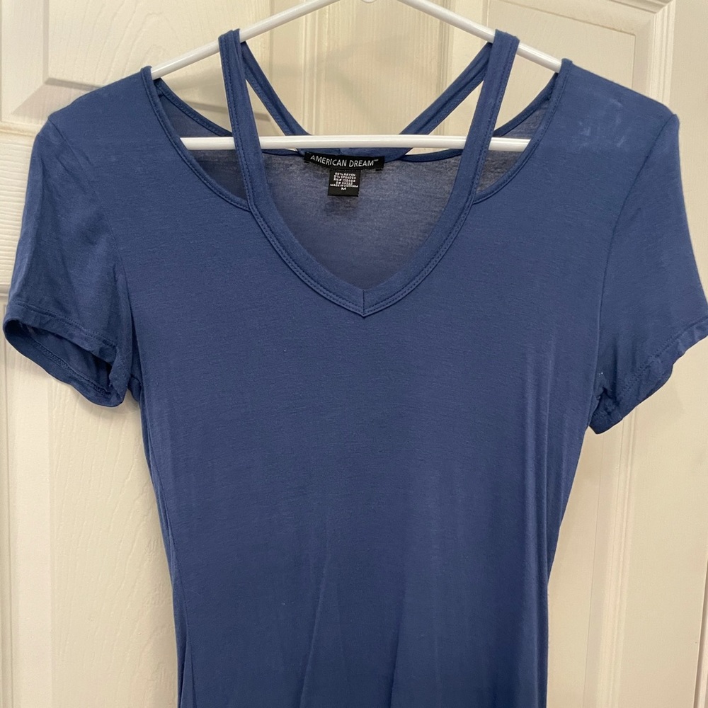 Blue t-shirt